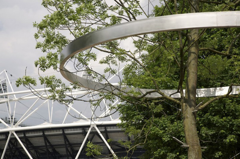 london 2012 olympic tree rings